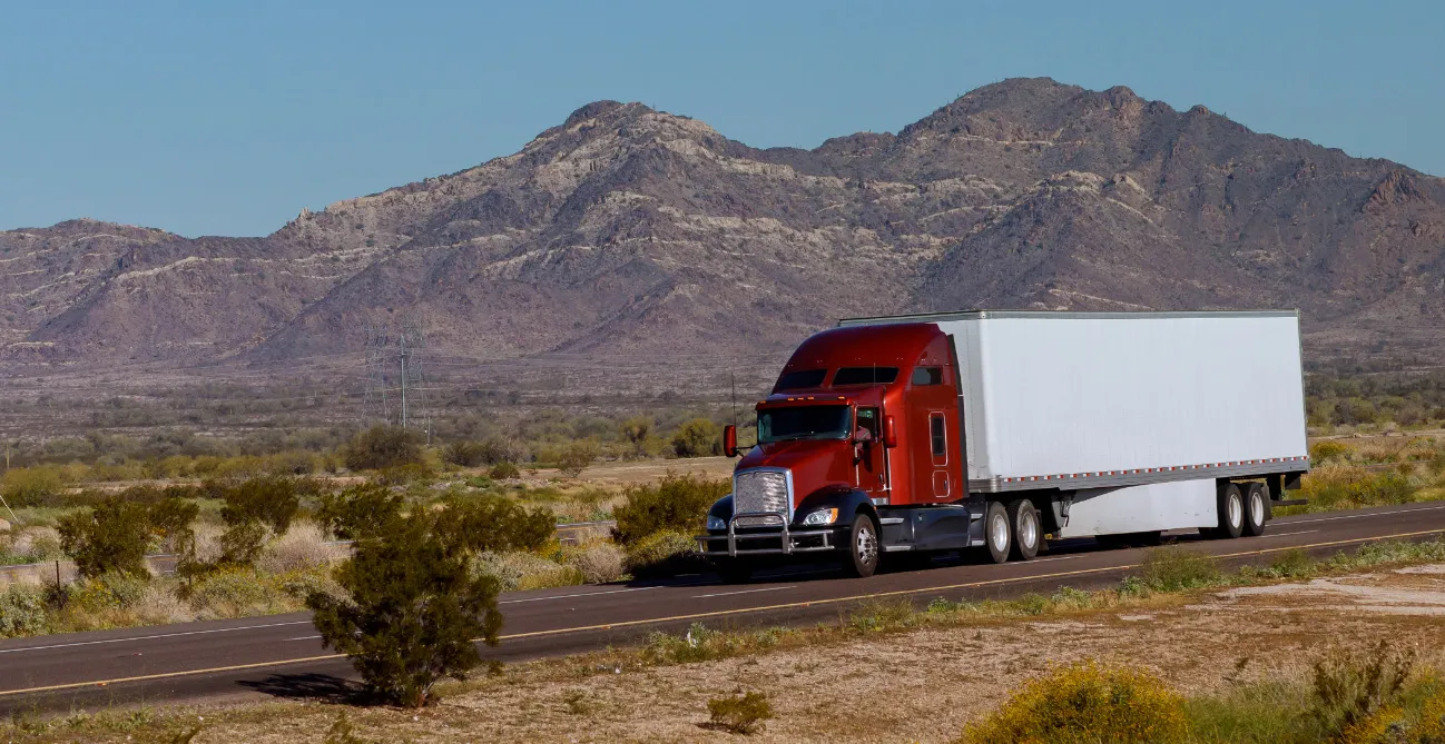 Freightliner semi truck